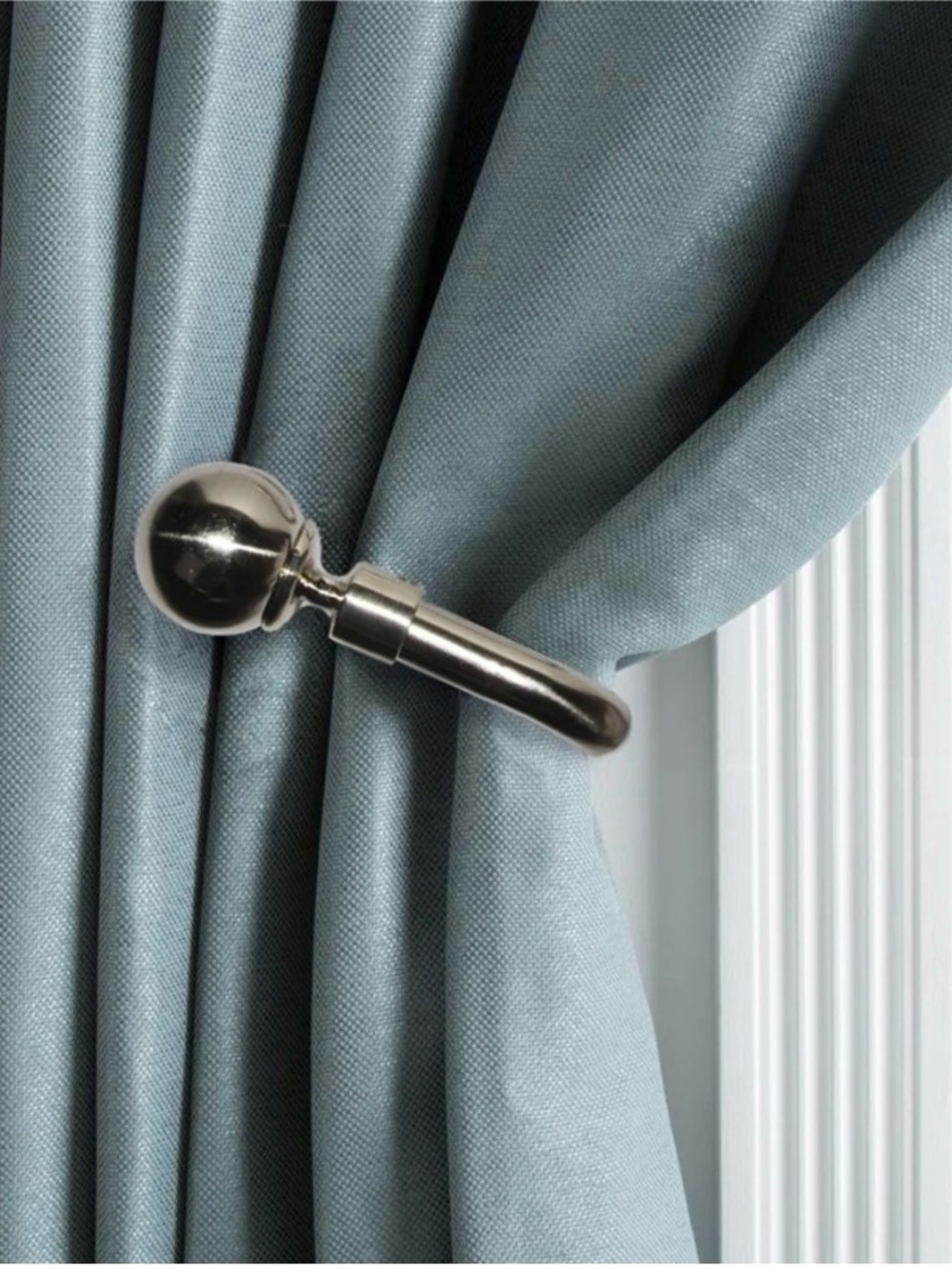 Set of 2 Curtain Holdbacks Bronn - Home Accents